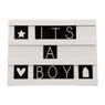 Bord met letters DIY