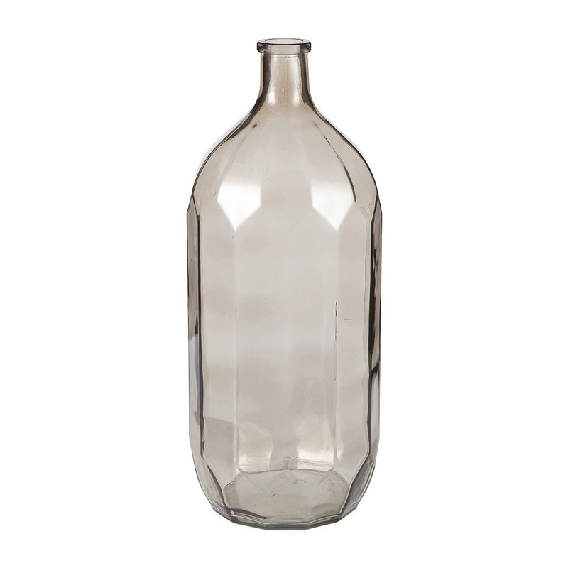 Vaas diamant - taupe - 46 cm 