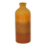 Vaas - bruin/geel - 19 cm