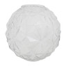 Vaas bol - helder - 20x20x19cm