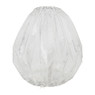 Vaas ribbbel - transparant - 17.5x17.5 cm
