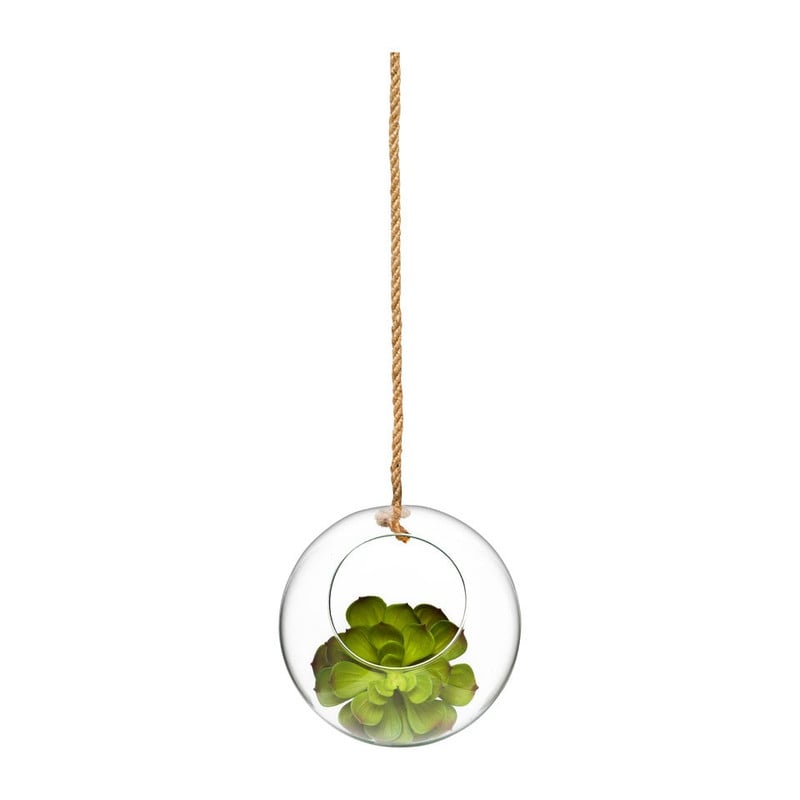 Bolvaas hangend aan touw - 20 cm 