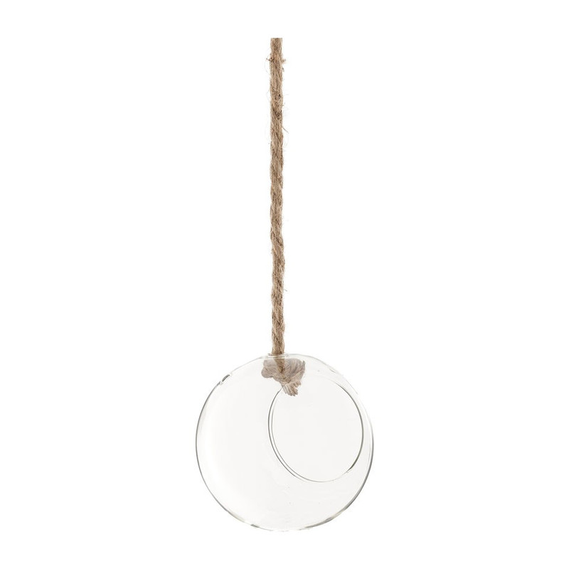 Bolvaas hangend aan touw - 14 cm