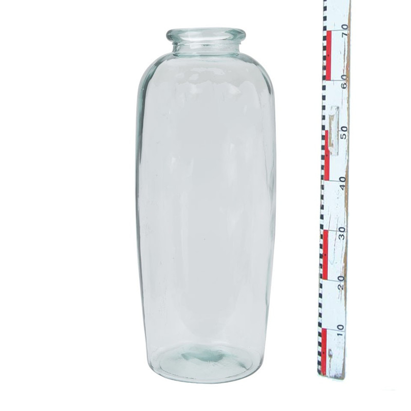 Vaas XL - gerecycled glas - 70 cm
