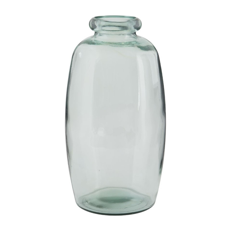 Vaas - gerecycled glas - 35 cm
