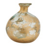 Vaas recycle - goud - ø18.5x18 cm