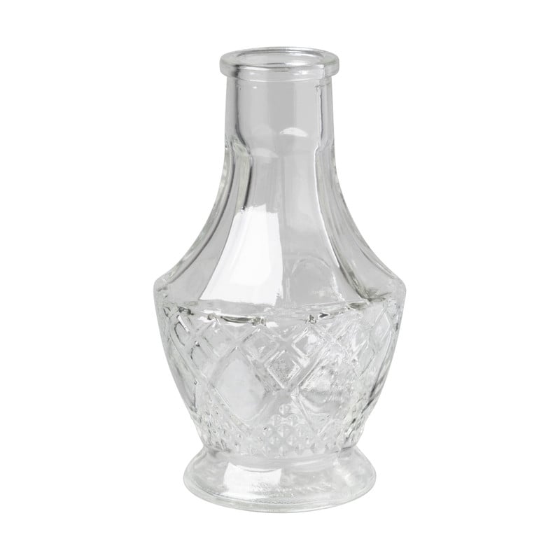 Flesvaasje - diverse varianten - ø6x11.5 cm 