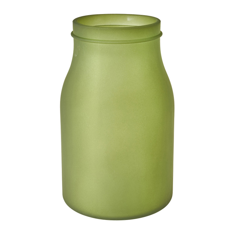 Vaas mat recycle - groen - 21.5 cm 