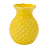 Vaas porselein - 14 cm - geel