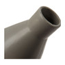 Vaas stoneware - 14 cm - grijs
