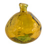 Vaas bol recycle geel - 32x32x34 cm
