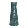 Vaas stoneware - blauw - 20 cm hoog