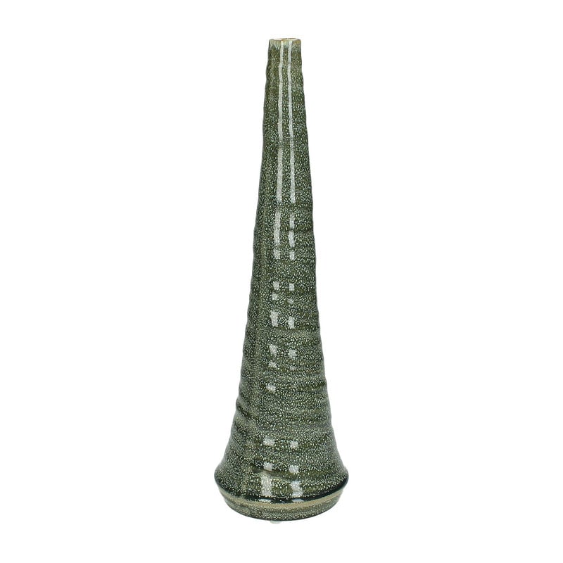 Vaas stoneware- grijs - 29,5 cm 