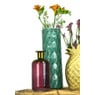 Glazen vaas - rood - 20, 5 cm 