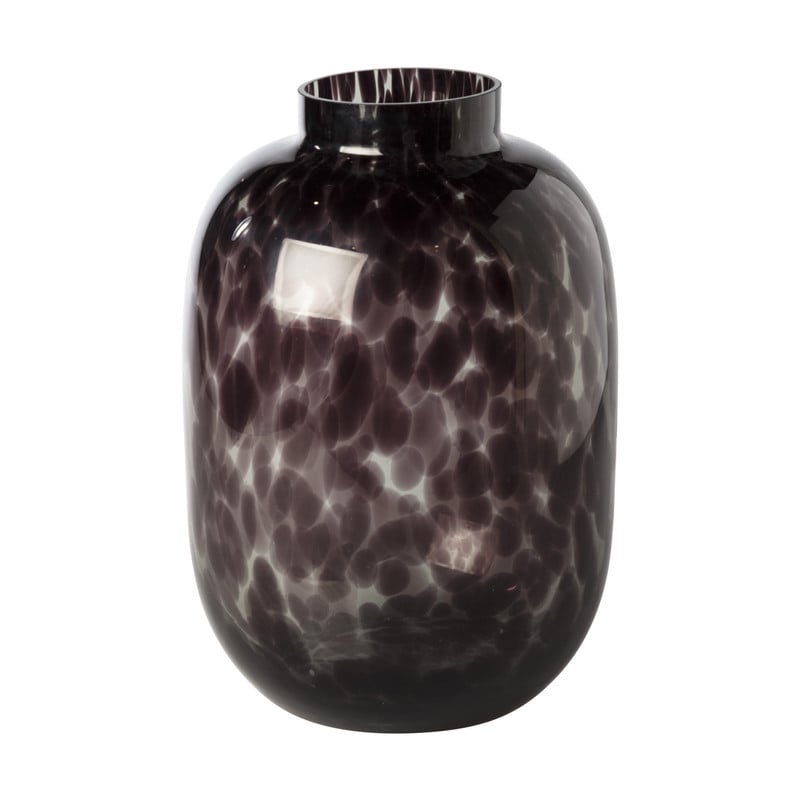 Vaas cheetah zwart - mega - ⌀24X35 cm