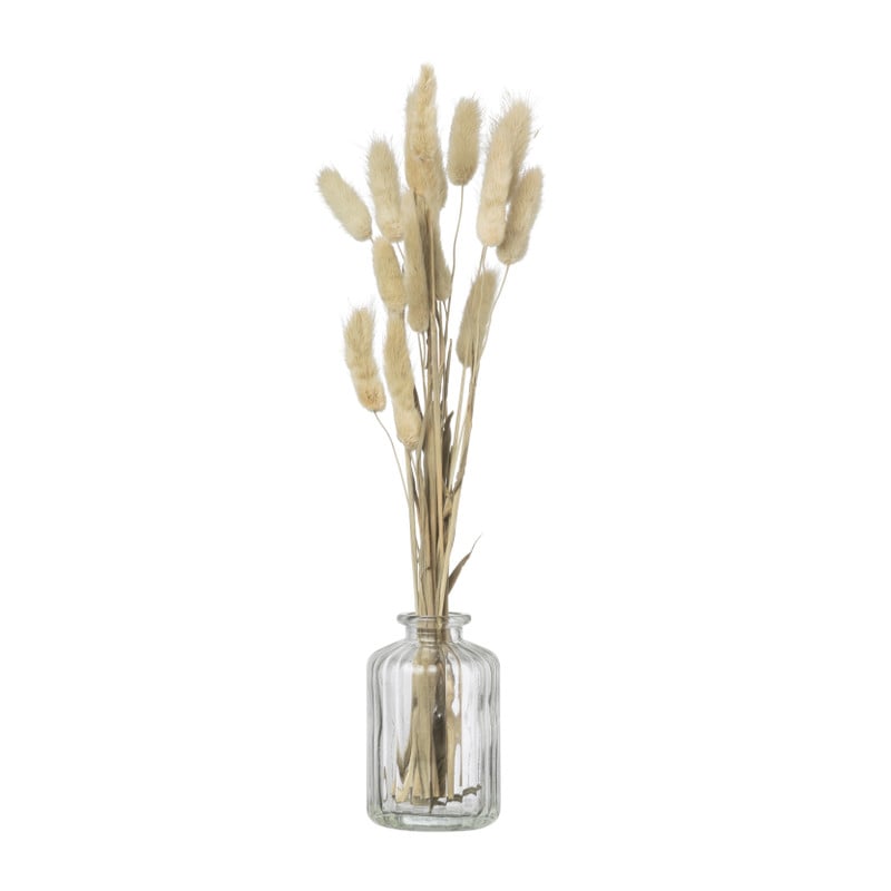 Vaasje mini - transparant - ø6.5x10 cm - diverse varianten