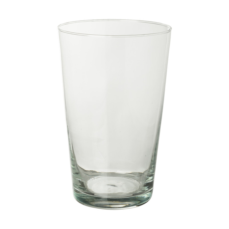 Vaas taps - glas - ø14x20 cm