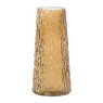 Vaas structuur - bruin - ø10.2x21.8 cm
