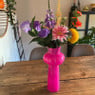 Vaas bolling - roze - ø16x34.5 cm