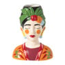 Vaas frida - multikleur - 16.5x11.7x24.5 cm