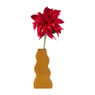 Vaas wave - geel - 17x8x5.5 cm