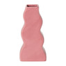 Vaas wave - roze - 17x8x5.5 cm
