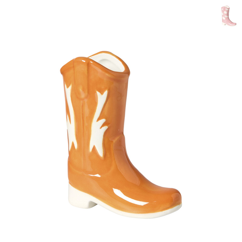 Vaas cowboy laars - multikleur - diverse varianten