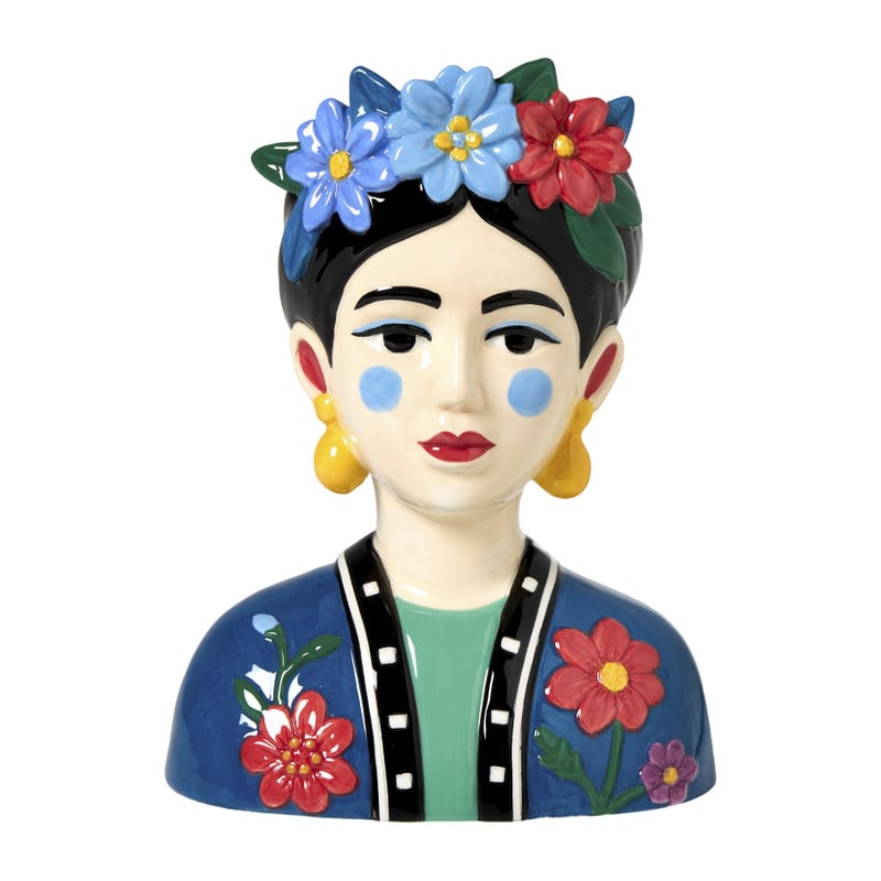 Vaas Frida - multikleur - 11.5x11.7x24.5 cm