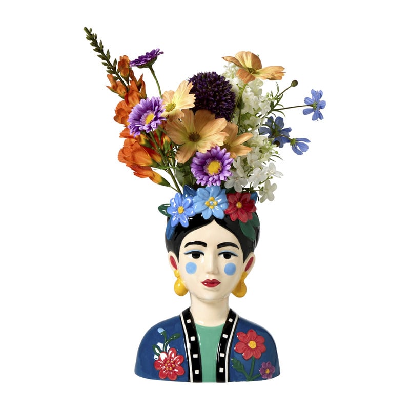 Vaas Frida - multikleur - 11.5x11.7x24.5 cm
