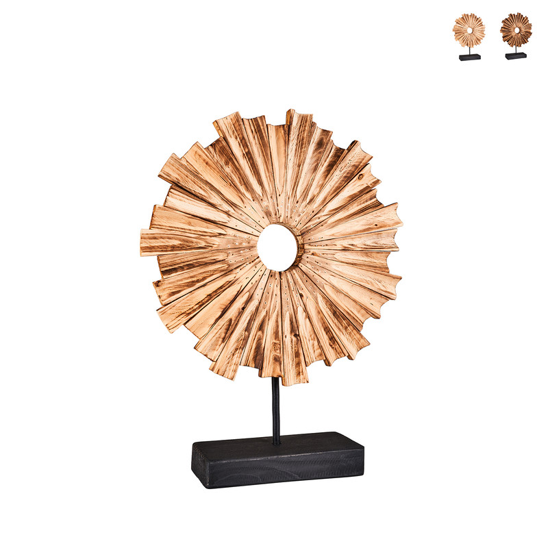 Staande decoratie zon - diverse varianten - 33x10x45 cm