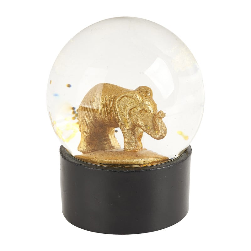 Schudbol olifant - ⌀6.5x8 cm 