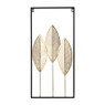 Wanddecoratie bladeren - 28x58 cm 