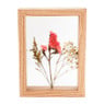 Wanddecoratie met bloemen - diverse varianten - 14,5x4x19,6 cm