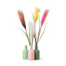 Pluimen gekleurd - diverse varianten - 95 cm
