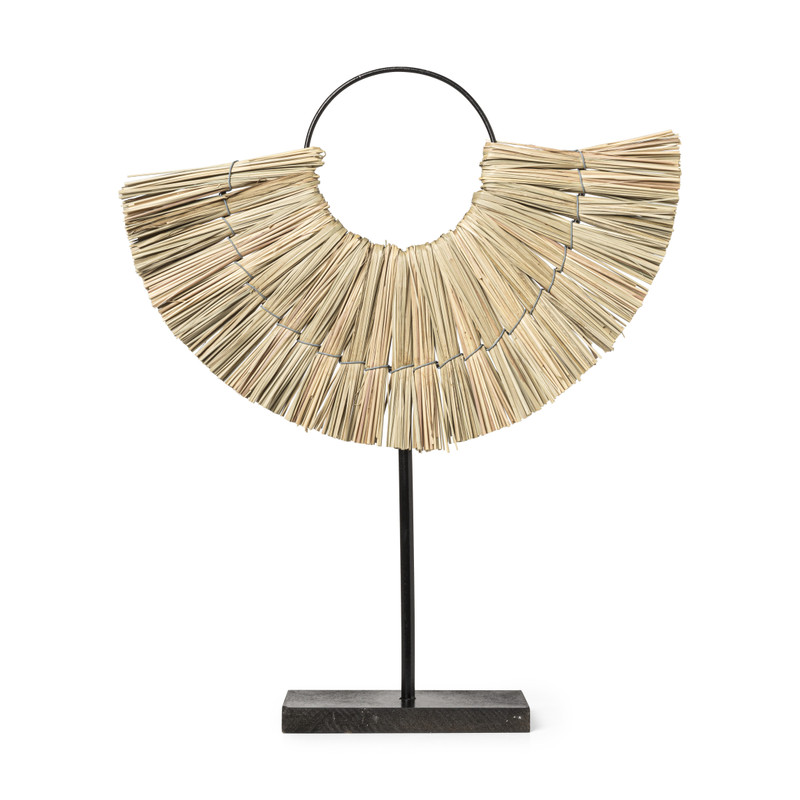 Decoratie krans staand - 40x7,5x48 cm