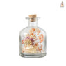 Droogbloem in fles - diverse varianten - 7,8x11,5 cm