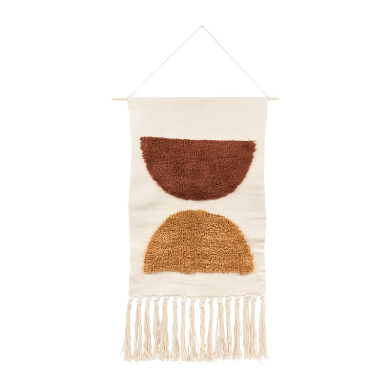 Wandhanger Tuft met franjes - 70x50 cm