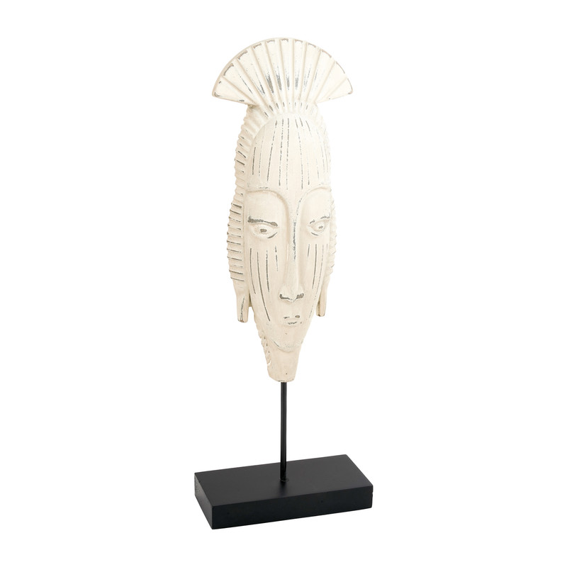Staande deco nomad - wit - 10,3x4x39,8 cm