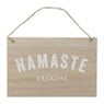Houten bord zen - diverse varianten - 20x30 cm 