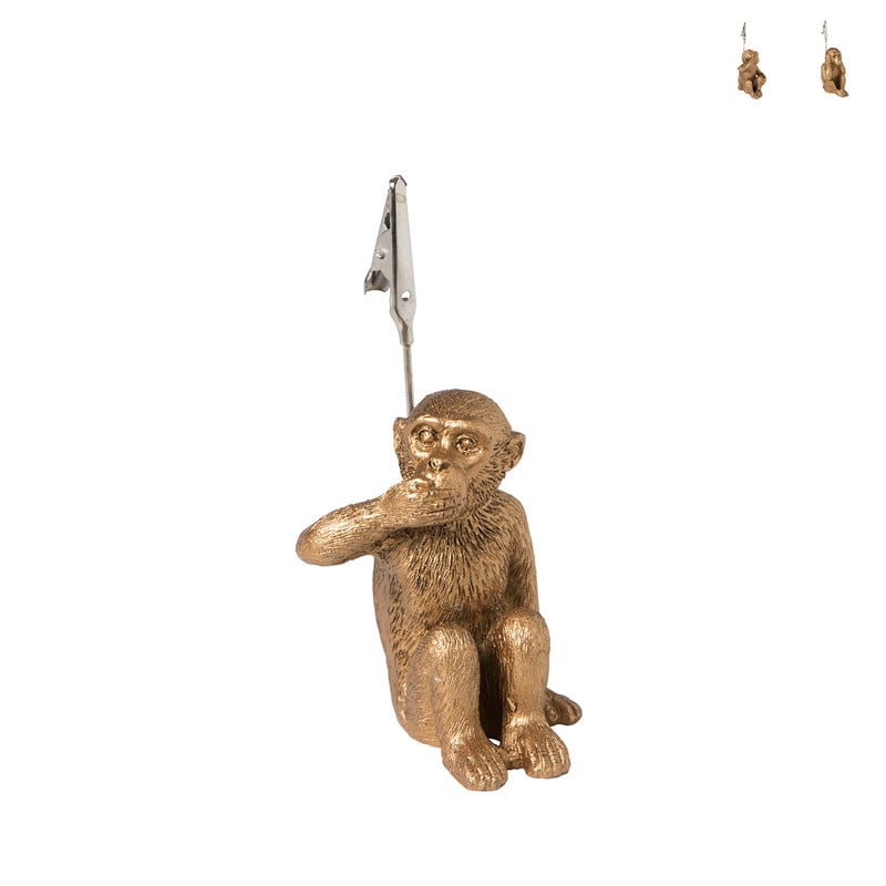 Aap fotoclipje - goud - diverse varianten