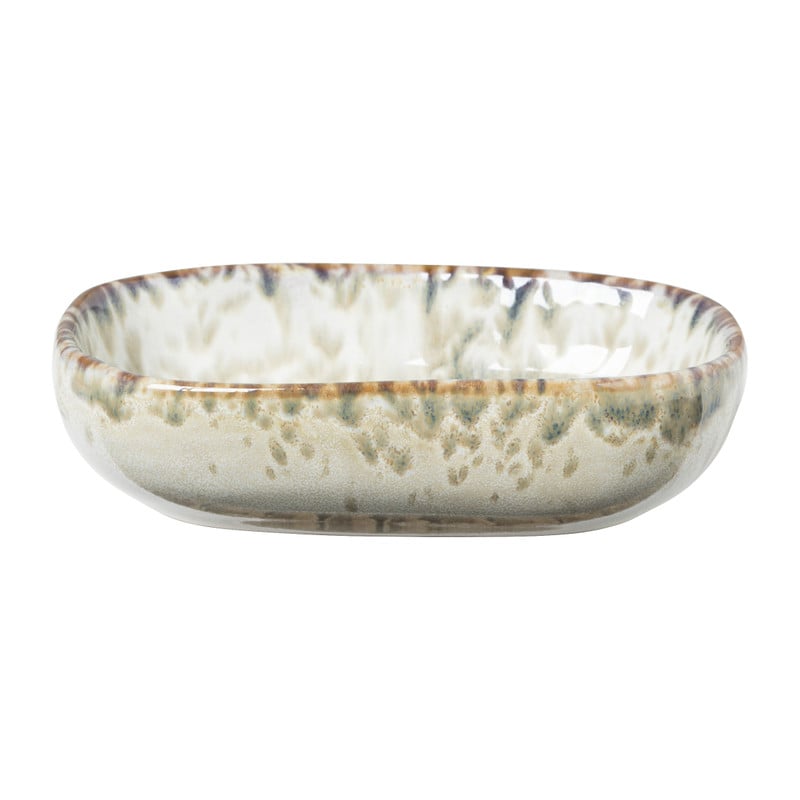 Schaaltje Vlekken - groen - 9.7x6.2x2.6 cm