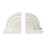 Boekensteun Regenboog - wit - 24,2x8,8x13,6 cm