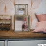 Gouden box groot - goudkleurig - 15x15x15 cm