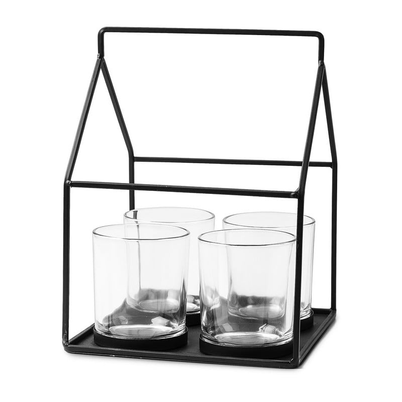 Huis met 4 glaasjes