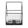 Huis met 4 glaasjes
