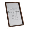 Bord met tekst hout - diverse varianten - 20x32 cm