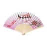 Handwaaier - roze - 37x21 cm