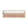 Tray met print - goud - klein