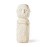 Decoratie beeld mummy - wit - 24.5 cm