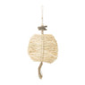 Wandhanger Raffia - 65x28x2.5 cm 